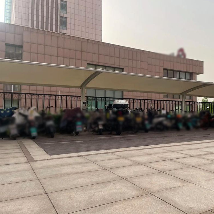 寿县膜结构电动车棚